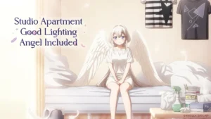 Studio apartment, good lighting, angel included