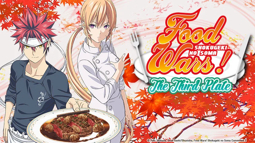 Food wars third plate dub